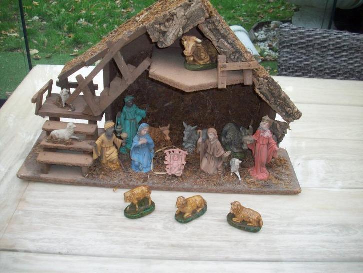 mooie kerst stal, Diversen, Kerst, Zo goed als nieuw, Ophalen of Verzenden