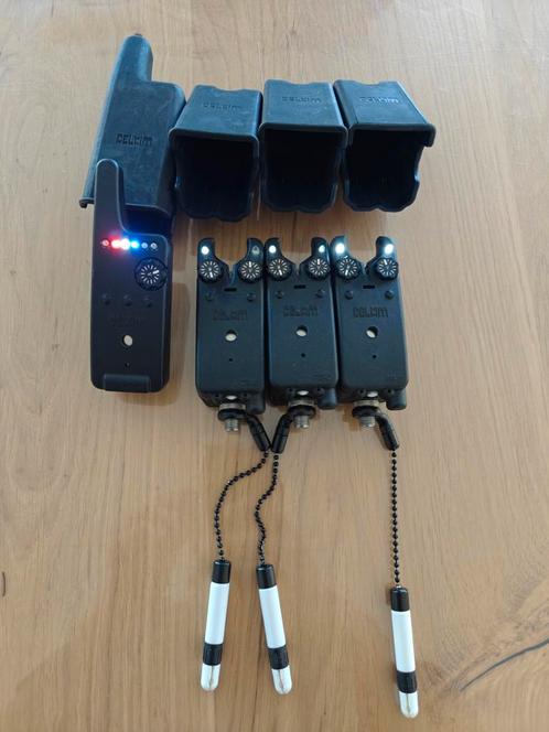 Te koop: Delkim TXI-D Wit - Receiver - Fox Hangers, Watersport en Boten, Hengelsport | Karpervissen, Zo goed als nieuw, Overige typen