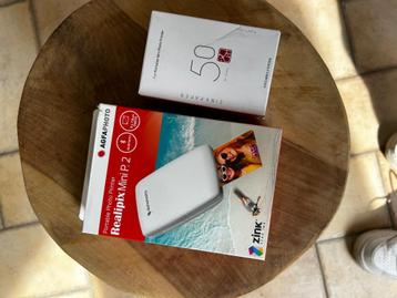AgfaPhoto Mini P.2 - Imprimante Portable Zink pour Photos In beschikbaar voor biedingen