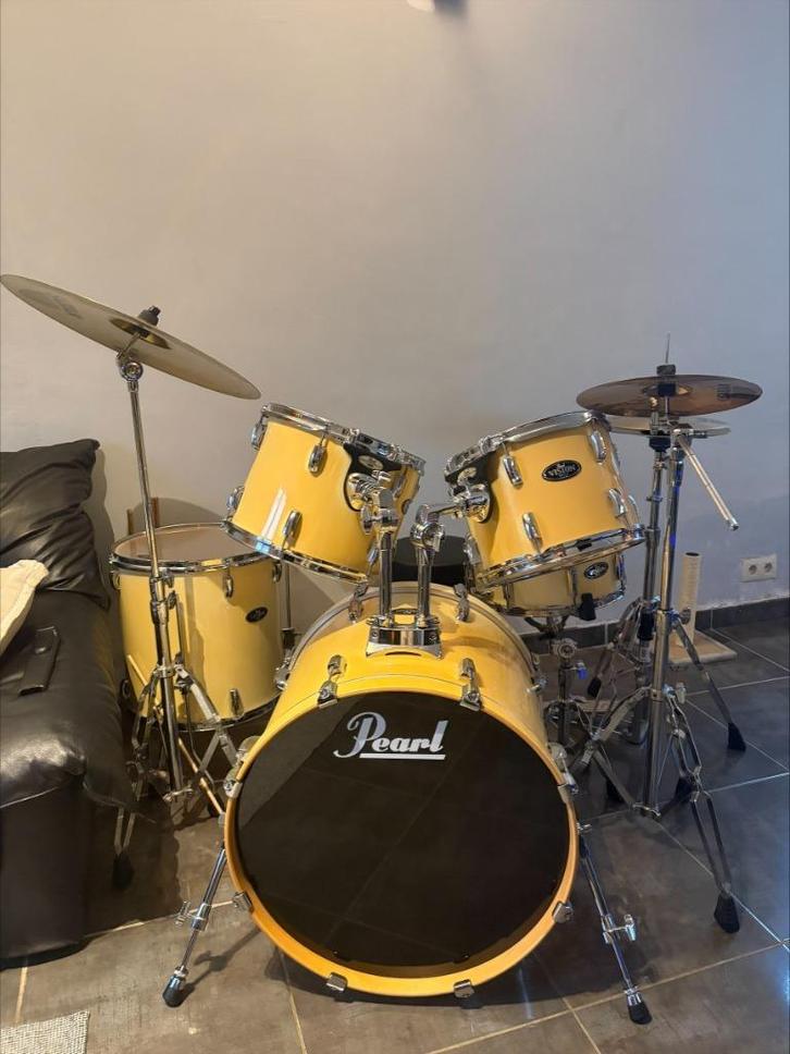 Batterie Pearl Vision BIRCH, Muziek en Instrumenten, Drumstellen en Slagwerk, Gebruikt, Pearl, Ophalen