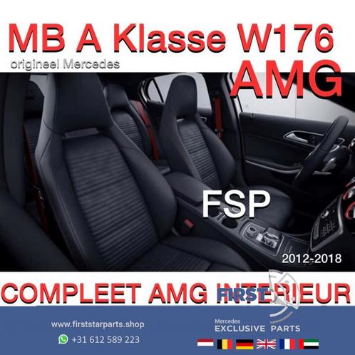 W176 AMG Interieur rode stik Mercedes A Klasse 2012-2018 lee, Auto-onderdelen, Interieur en Bekleding, Mercedes-Benz, Gebruikt