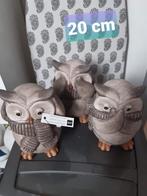 Beeldjes uiltjes J-line Horen, zien en zwijgen te koop, Huis en Inrichting, Ophalen