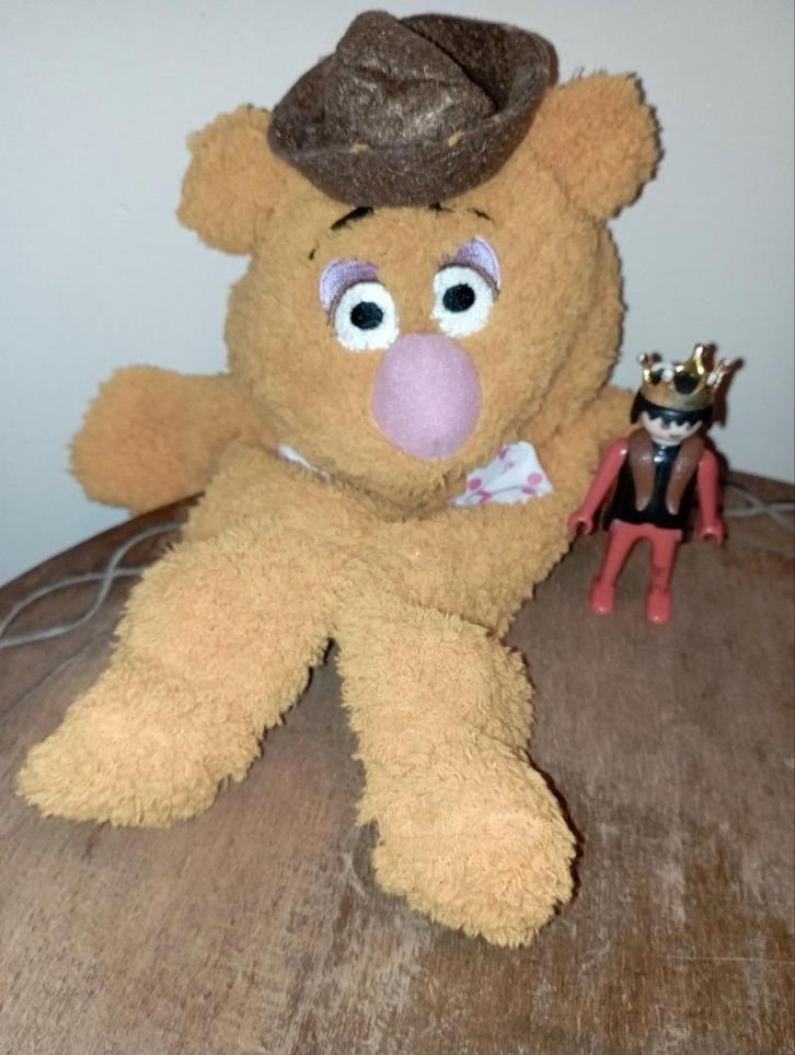 656) Fozzie Beer (muppet show) handpop 5, Kinderen en Baby's, Speelgoed | Knuffels en Pluche, Gebruikt, Beer, Ophalen of Verzenden