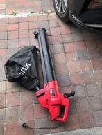 Bladzuiger -bladblazer, Tuin en Terras, Bladblazers, Ophalen, Handgedragen, Zo goed als nieuw, Met neuswiel