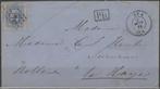 Belgique/Belgique :1871 : OBP/COB-31 sur pli voyagé de......, Avec timbre, Affranchi, Timbre-poste, Oblitéré