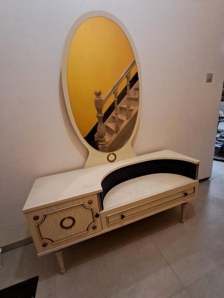 Vintage make=up meubeltje kinderen, Huis en Inrichting, Tafels | Kaptafels, Ophalen