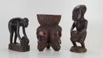 Statues africaines en bois, Antiquités & Art, Art | Sculptures & Bois, Enlèvement ou Envoi