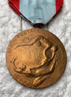 Medaille, Herinneringsmed Posterijen 100J bestaan 1849-1949, Overige soorten, Ophalen of Verzenden, Lintje, Medaille of Wings