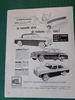 Sunbeam - Humber - Hillman - publicité papier - 1956, Autres types, Utilisé, Enlèvement ou Envoi