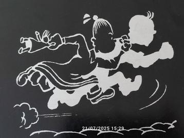 Bob et Bobette. 12 médailles en argent., Enlèvement ou Envoi, Argent