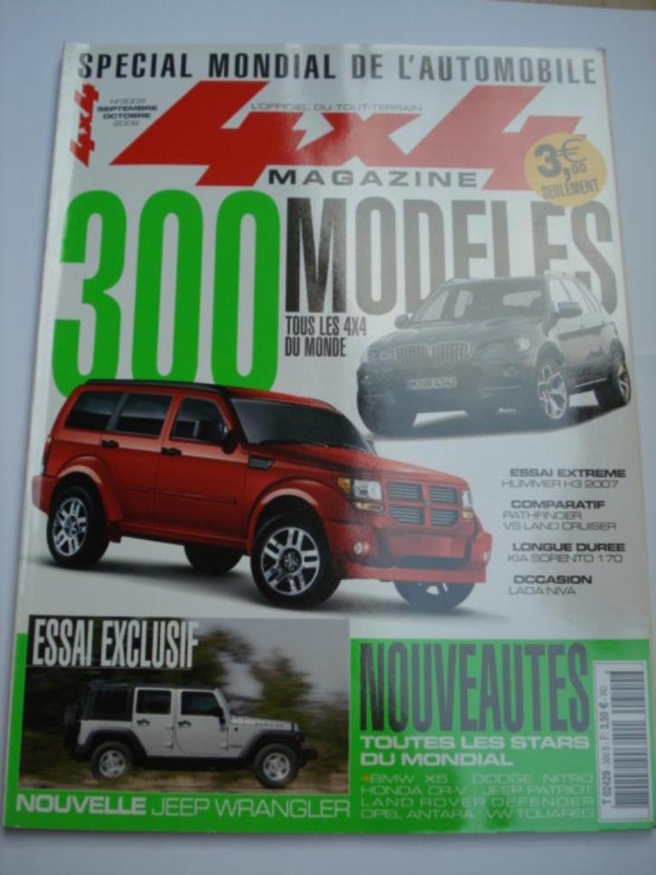 4x4 Magazine 300 S Tous les 4x4 du monde, Boeken, Auto's | Folders en Tijdschriften, Zo goed als nieuw, Algemeen, Verzenden