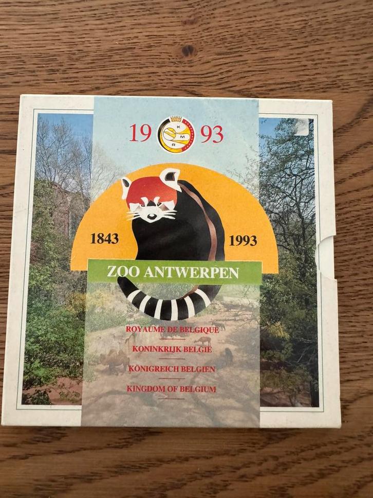 Penning voor 150jaar zoo antwerpen 1993 (49), Postzegels en Munten, Penningen en Medailles, Ophalen of Verzenden