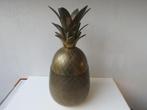 Ananas vintage en cuivre massif, 1970, Antiquités & Art, Enlèvement ou Envoi