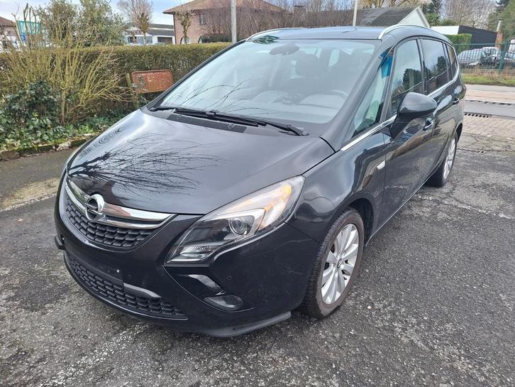 OPEL ZAFIRA TOURER 2015 2L DIESEL 7 PLAATS, Auto's, Opel, Particulier, Zafira, Achteruitrijcamera, Airbags, Airconditioning, Android Auto