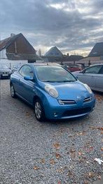 Nissan Micra Cabrio 1.4 Benzine Euro4 Mag in LEZ, Cabriolet, Blauw, Handgeschakeld, Euro 4