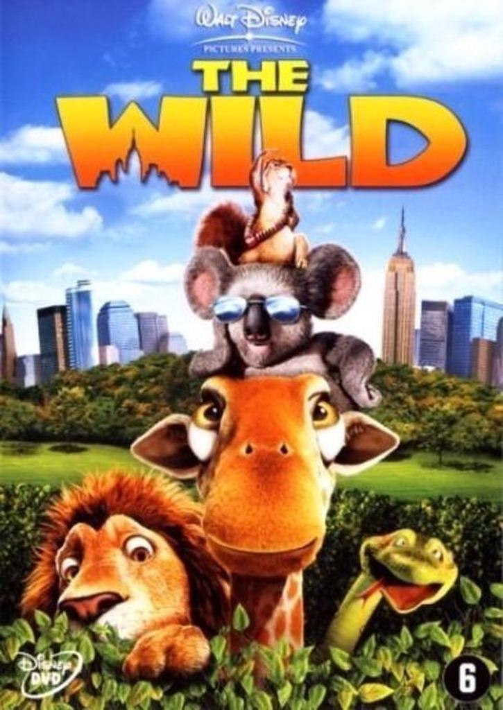 The wild, Cd's en Dvd's, Dvd's | Tekenfilms en Animatie, Tekenfilm, Vanaf 6 jaar, Ophalen of Verzenden