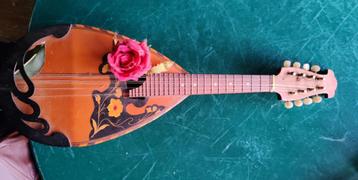 Italiaanse mandoline (antiek stuk)