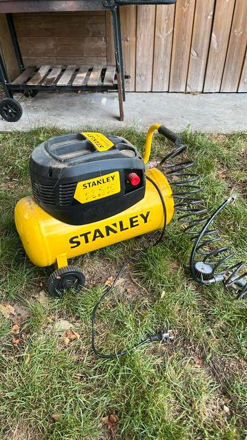 Compressor stanley, Sans huile, Moins de 200 litres/min, Comme neuf, Enlèvement