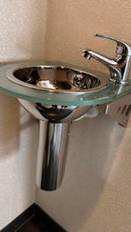 WC handenwasser, Ophalen, Zo goed als nieuw, Chroom, Kraan
