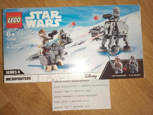 Lego Star wars AT-AT  Tauntaun Microfigthers 75298, Verzamelen, Star Wars, Nieuw, Actiefiguurtje, Verzenden