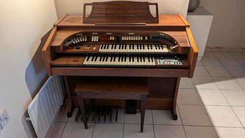 Farfisa orgel, Muziek en Instrumenten, Orgels, Gebruikt, Orgel, 2 klavieren, Ophalen