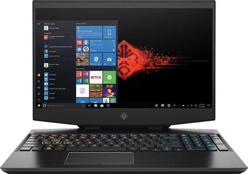GAME LAPTOP HP OMEN 15.6" FHD 144Hz i7 9750H RTX2070 Max-Q, Computers en Software, Windows Laptops, Zo goed als nieuw, HDD, SSD