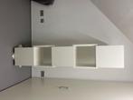 Hoge witte kast, Huis en Inrichting, Kasten | Roldeurkasten en Archiefkasten, Ophalen, Kunststof, Gebruikt, 200 cm of meer