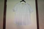 Dames bloes merk Russo & Conti maat 44, Kleding | Dames, Wit, Maat 42/44 (L), Ophalen of Verzenden, Gedragen