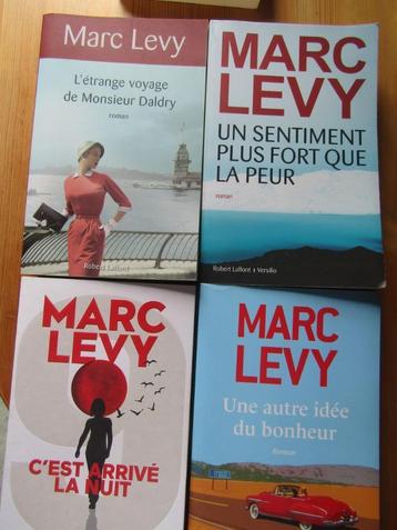 lot de 4 livres marc levy beschikbaar voor biedingen