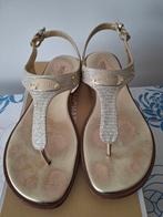 Gouden sandaaltjes Michael Kors, Kleding | Dames, Schoenen, Gedragen, Overige kleuren, Michael Kors, Sandalen of Muiltjes