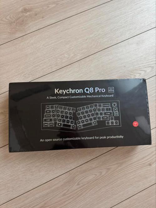 Keychron Q8 pro (Alice layout), Computers en Software, Toetsenborden, Refurbished, Azerty, Ergonomisch, Ophalen of Verzenden