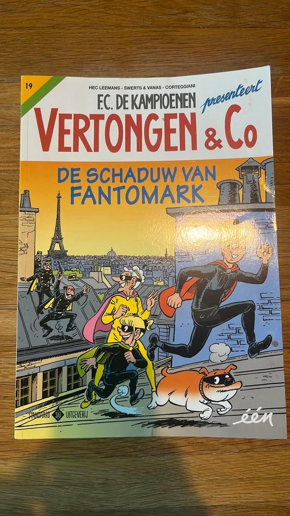 Hec Leemans - De schaduw van Fantomark, Boeken, Stripverhalen, Ophalen of Verzenden