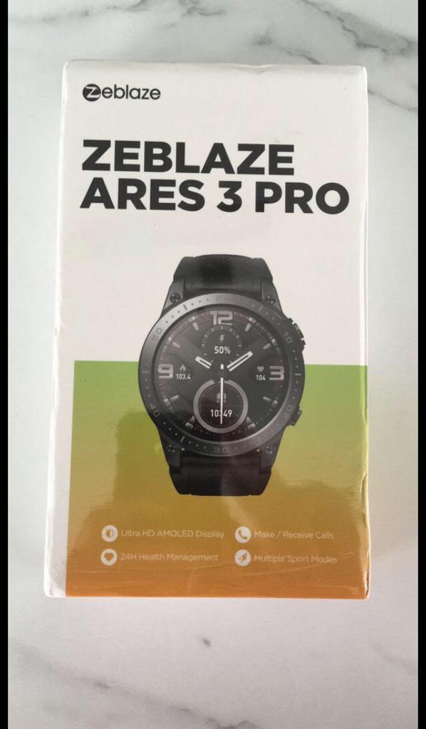 Smartwatch zeblaze Ares 3 pro, Handtassen en Accessoires, Sporthorloges, Nieuw, Afstand, Ophalen of Verzenden