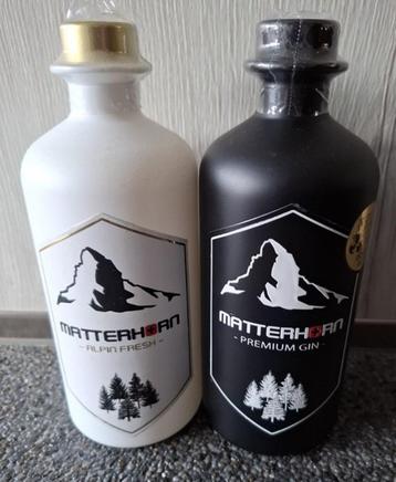 Matterhorn Gin ( Premium & Alpin Fresh ) (Nieuw & sealed) beschikbaar voor biedingen