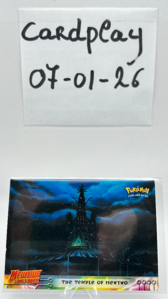Temple of Mewtwo #18 Pokemon 1999 Topps Movie, Hobby en Vrije tijd, Verzamelkaartspellen | Pokémon, Gebruikt, Losse kaart, Ophalen of Verzenden