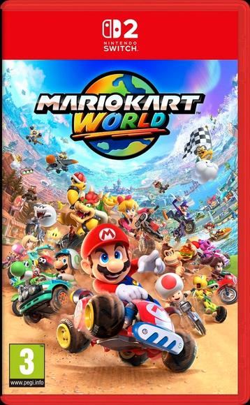 Mario Kart World beschikbaar voor biedingen