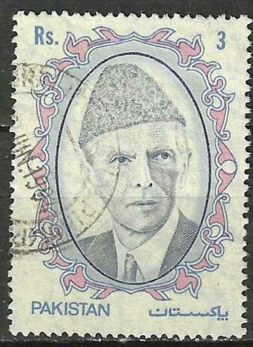 Pakistan 1989 - Yvert 729D - Mohammed Ali Jinnah (ST), Postzegels en Munten, Postzegels | Azië, Gestempeld, Verzenden