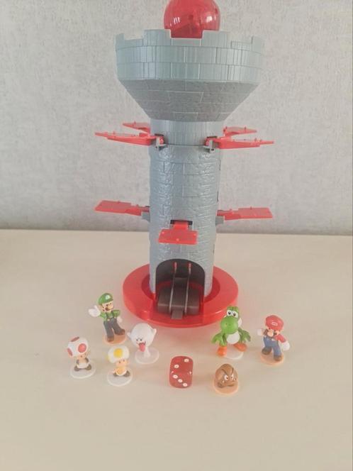 Gezelschapsspel super mario : blow up  shaky tower, Hobby en Vrije tijd, Gezelschapsspellen | Overige, Zo goed als nieuw, Ophalen of Verzenden