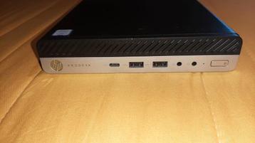 hp prodesk 600 g3 mini 16gb i5 7500T 2.71ghz 1 m2 nvme, Enlèvement ou Envoi, Utilisé, SSD