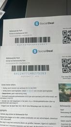 Bellewaarde tickets -33%, Tickets en Kaartjes, Recreatie | Pretparken en Attractieparken, Twee personen, Ticket of Toegangskaart