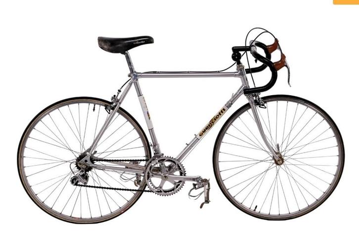 Guerciotti racefiets jaren 70/80, Fietsen en Brommers, Fietsen | Racefietsen, Gebruikt, Heren, Aluminium, 53 tot 57 cm, Ophalen