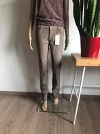 Taupe katoenen rechte broek Camaïeu (maat 36/38) NIEUW, Kleding | Dames, Nieuw, Lang, Ophalen of Verzenden, Camaïeu