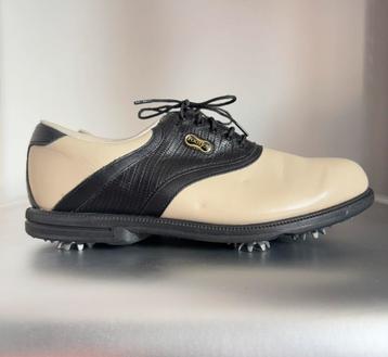 zgan FOOTJOY 40 / 8,5 / 26 cm creme / zwart GOLFSCHOENEN beschikbaar voor biedingen