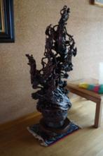 chinees houten beeld, Antiek en Kunst, Ophalen