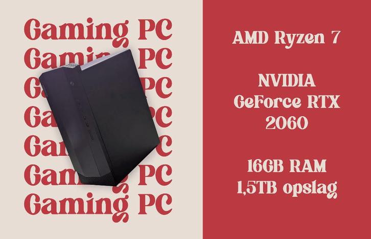 Compacte Lenovo IdeaCentre G5 Gaming PC, Computers en Software, Desktop Pc's, Gebruikt, HDD, SSD, 16 GB, Met videokaart, Gaming