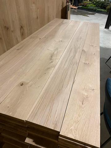 Eiken planken te koop. 250x20 mm geschaafd.