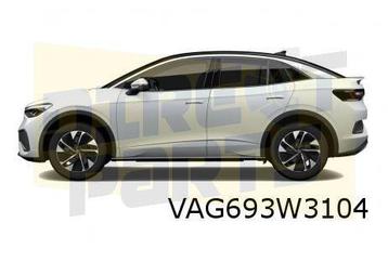 Volkswagen ID.5 (6/22-) modderkuip Rechts achter Origineel!  beschikbaar voor biedingen