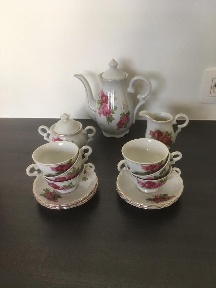 Klein koffieservies, Antiek en Kunst, Curiosa en Brocante, Ophalen