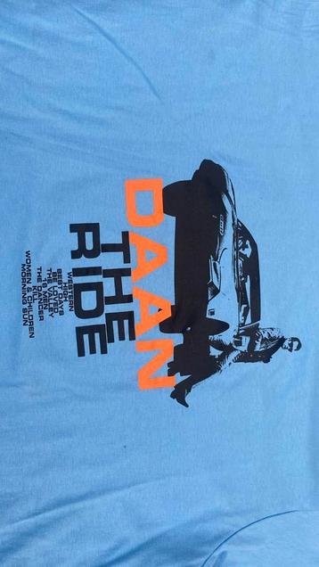 Daan the Ride shirt beschikbaar voor biedingen