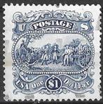 USA 1994 - Yvert 2238 - Overgave van Generaal Burgoyne (ST), Postzegels en Munten, Verzenden, Gestempeld